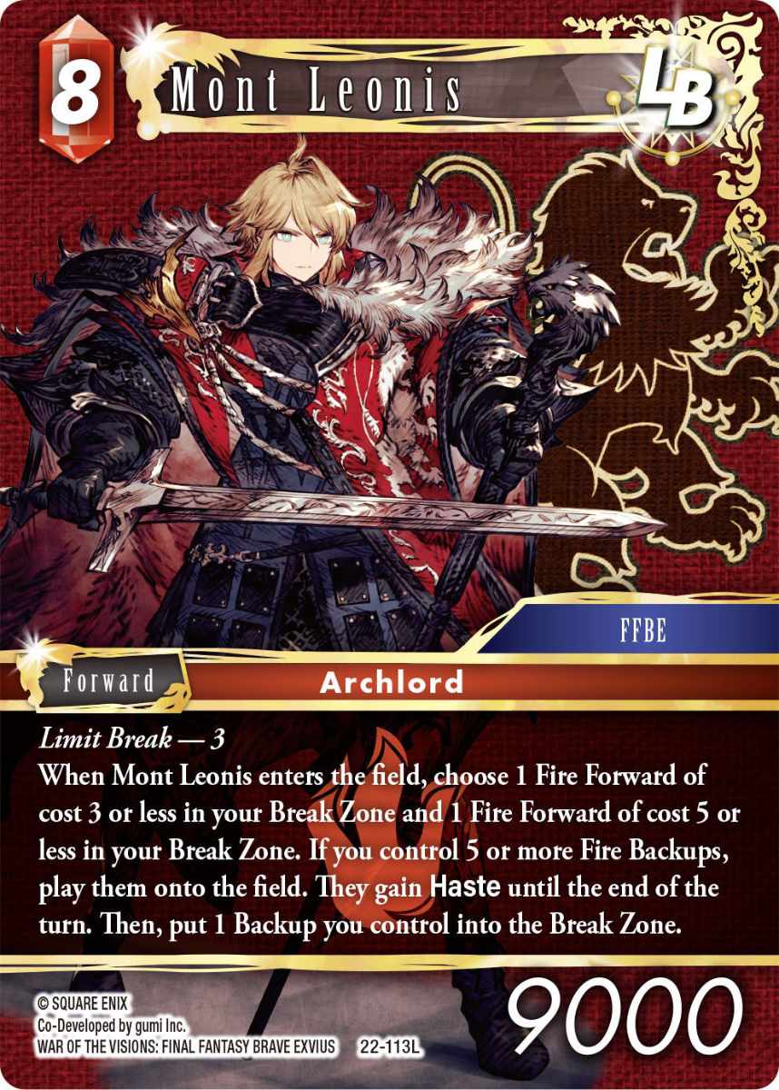 FFTCG -Blissful Eternity  - Full Arts